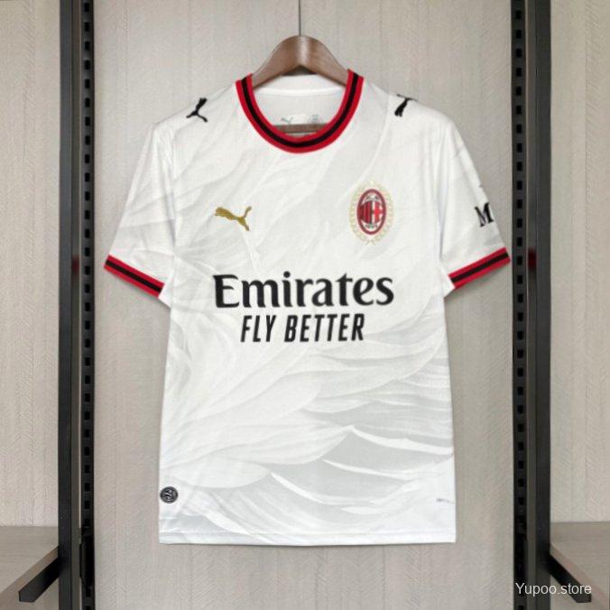 Camiseta de fútbol AC Milan 2026/27 VISITANTE MANGA CORTA VERSION FAN